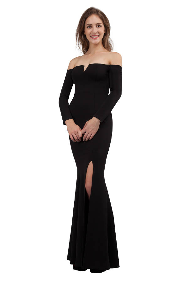 Miss Anne 218223 long sleeved long gown was $220 NOW $195