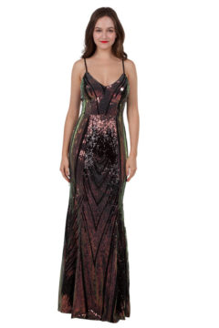 Miss Anne 219473 Ivy Sequined Evening dress Formal Gown $270