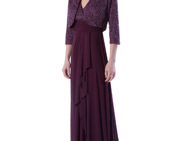 Miss Anne 4076 Long evening Dress and Jacket WAS $259 NOW $150