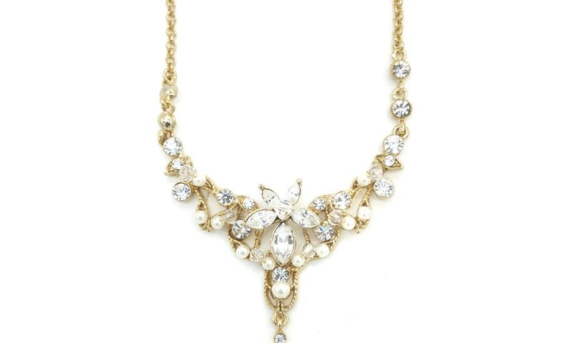 Chrysalini CF3986 diamonte Crystal necklace $47