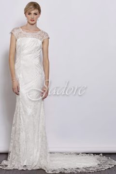 Jadore J3034 Ivory Bridal Gown Size 10 WAS $660 NOW $560