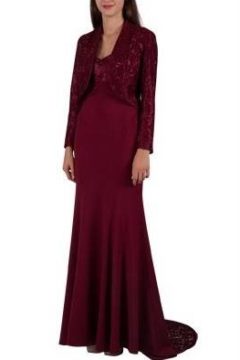 Miss Anne 4144 long dress and jacket $190