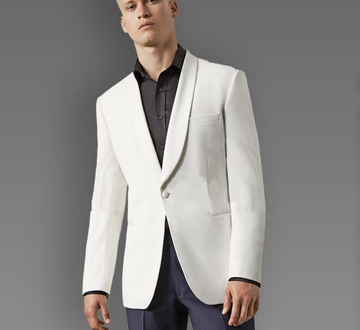 Studio Italia ST436-81 Prince cream Tuxedo Jacket $399