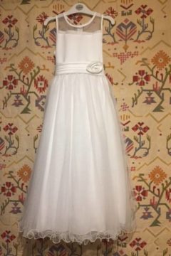 OGGT892W Flowerfirl, Communion , Confirmation dress WAS $120.00 NOW $70