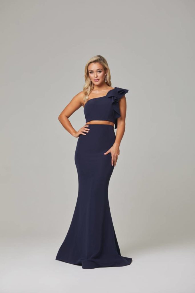 Tania Olsen PO602 Two piece Evening, Formal Dress $389 Plum – LAST ONE!!