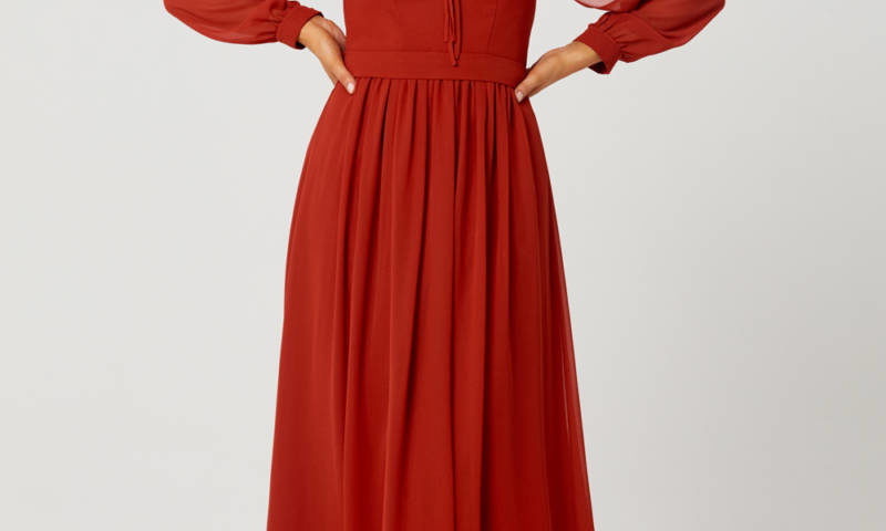 Tania Olsen TO835 Long sleeve Evening or Formal dress $340 LAST ONE LEFT!